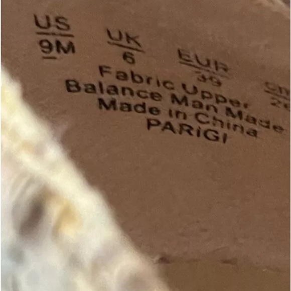 Life Stride Women's confetti  Tweed Flats - Cream and Pink - Picture 5 of 5